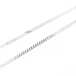Palais du Rosaire Chaîne en argent 55cm avec une maille gourmette^ Chaîne En Argent | Collier En Argent