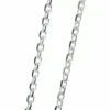 Palais du Rosaire Chaîne en Argent Rhodié maille forçat limé 70cm^ Chaîne En Argent | Collier En Argent