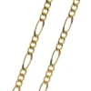 Palais du Rosaire Chaîne en métal doré et maille alternée 50cm^ Chaîne En Métal | Collier Fantaisie