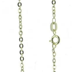 Palais du Rosaire Chaîne en or 55 cm avec forçat clair miroir^ Chaîne En Or