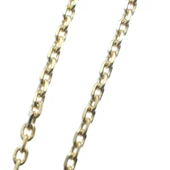 Palais du Rosaire Chaîne en plaqué or forçat limé 60 cm^ Chaîne En Plaqué Or | Collier En Plaqué Or