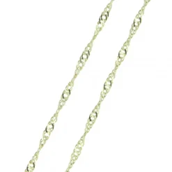 Palais du Rosaire Chaîne en Plaqué Or maille Singapour 45cm^ Chaîne En Plaqué Or | Collier En Plaqué Or