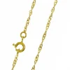 Palais du Rosaire Chaîne maille Singapour 40cm en or 9K^ Chaîne En Or | Collier En Or