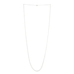 Palais du Rosaire Chaîne métal argenté 60 cm^ Chaîne En Métal | Collier Fantaisie