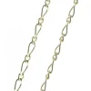 Palais du Rosaire Chaîne Plaqué Or maille alternée 50cm^ Chaîne En Plaqué Or | Collier En Plaqué Or