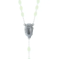 Palais du Rosaire Chapelet avec eau de Lourdes et grains lumineux^ Chapelet De Lourdes | Chapelet Lumineux