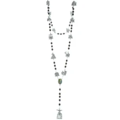 Palais du Rosaire Chapelet bois, le chemin de croix du Christ^ Chapelet Bois