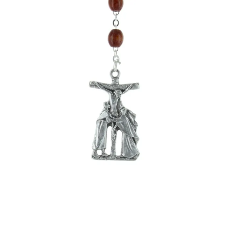 Palais du Rosaire Chapelet bois, le chemin de croix du Christ^ Chapelet Bois