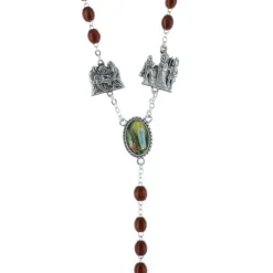 Palais du Rosaire Chapelet bois, le chemin de croix du Christ^ Chapelet Bois