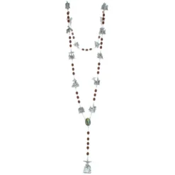 Palais du Rosaire Chapelet bois, le chemin de croix du Christ^ Chapelet Bois