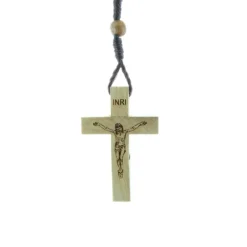Palais du Rosaire Chapelet corde grains bois d'olivier de Jérusalem^ Chapelet Corde | Chapelet Bois