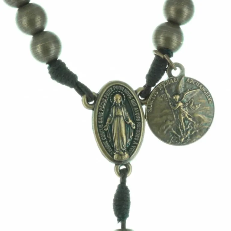 Palais du Rosaire Chapelet de combat, coeur Vierge Miraculeuse et médaille Saint Michel^ Chapelet De Combat | Chapelet De Saint Michel