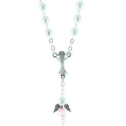Palais du Rosaire Chapelet de communion avec des ailes d'ange et un calice centrale^ Chapelet De Communion
