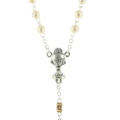 Palais du Rosaire Chapelet de Communion Doré et Argenté^ Communion | Chapelet De Communion