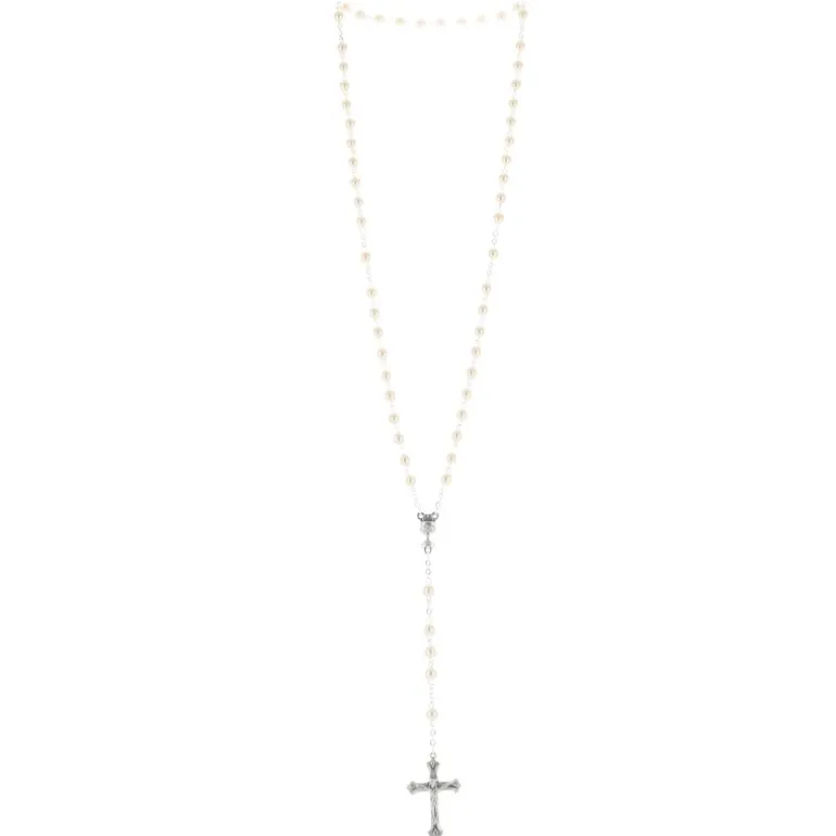 Palais du Rosaire Chapelet de communion en verre avec sa boîte^ Communion | Chapelet De Communion