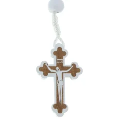 Palais du Rosaire Chapelet de Communion en boîte avec des grains en bois^Enfant Communion | Chapelet De Communion