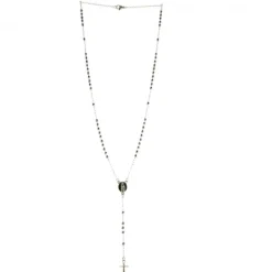 Palais du Rosaire Chapelet de la Vierge en acier inoxydable^ Chapelet Métal