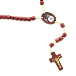 Palais du Rosaire Chapelet de la Vierge Miraculeuse en bois^ Chapelet De La Vierge Miraculeuse | Chapelet Bois