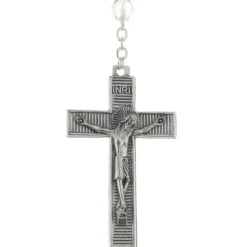Palais du Rosaire Chapelet de la Vierge Miraculeuse en verre avec une boîte^ Chapelet De La Vierge Miraculeuse | Chapelet Verre