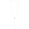 Palais du Rosaire Chapelet de l'Apparition de Lourdes en argent^ Chapelet De Lourdes | Chapelet Argent