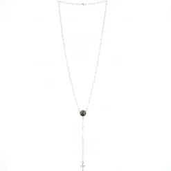 Palais du Rosaire Chapelet de l'Apparition de Lourdes en verre et sa boite^ Boîte À Chapelet | Chapelet Verre