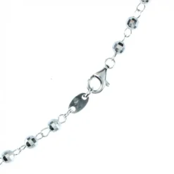 Palais du Rosaire Chapelet de l'Apparition de Lourdes en argent^ Chapelet De Lourdes | Chapelet Argent