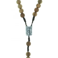 Palais du Rosaire Chapelet de l'Apparition de Lourdes en bois d'olivier^ Chapelet De Lourdes | Chapelet Bois