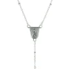 Palais du Rosaire Chapelet de Lourdes en Argent avec un fermoir et des grains 2mm^ Chapelet De Lourdes | Chapelet Argent