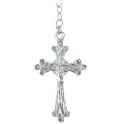 Palais du Rosaire Chapelet de Lourdes en Argent et grains de 3,5mm^ Chapelet De Lourdes | Chapelet Argent