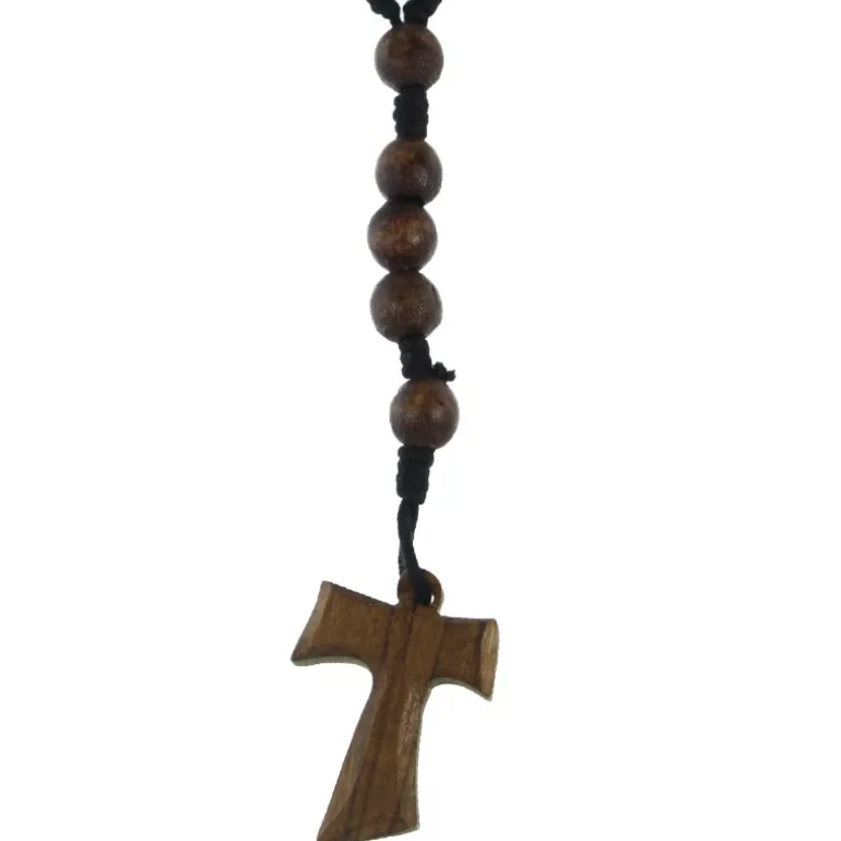 Palais du Rosaire Chapelet de Lourdes en bois d'olivier de Jérusalem^ Chapelet De Lourdes | Chapelet Corde