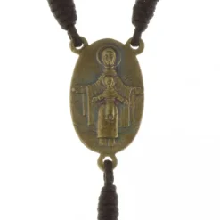 Palais du Rosaire Chapelet de Lourdes en bois d'Olivier sur corde^ Chapelet De Lourdes | Chapelet Corde