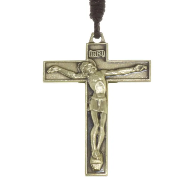 Palais du Rosaire Chapelet de Lourdes en bois d'Olivier sur corde^ Chapelet De Lourdes | Chapelet Corde