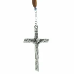 Palais du Rosaire Chapelet de Lourdes en verre avec paters en nacre colorés^ Chapelet De Lourdes | Chapelet Verre