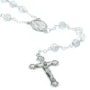Palais du Rosaire Chapelet de Lourdes grains en forme de rose et coeur Apparition de Lourdes^ Chapelet De Lourdes | Chapelet Résine