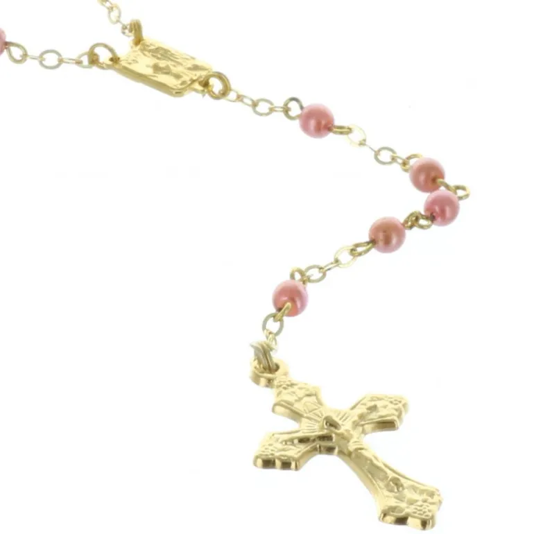 Palais du Rosaire Chapelet de Lourdes grains résine colorés et coeur Apparition de Lourdes^ Chapelet De Lourdes | Chapelet Résine