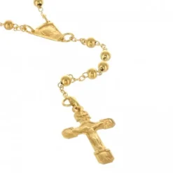 Palais du Rosaire Chapelet de Lourdes Or 18 carats avec grains de 4mm^ Chapelet Or