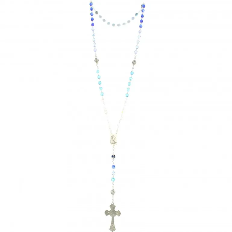 Palais du Rosaire Chapelet de Notre Dame de Lourdes et sa boîte^ Chapelet De Lourdes | Chapelet Verre