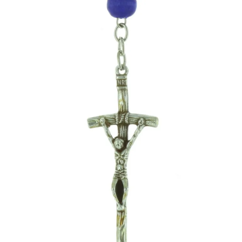 Palais du Rosaire Chapelet de Padre Pio parfumé à la violette^ Chapelet Bois | Chapelet Parfumé