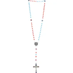 Palais du Rosaire Chapelet de Saint Benoît en verre émaillé avec sa boite^ Chapelet De Saint Benoît | Chapelet Verre