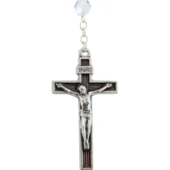 Palais du Rosaire Chapelet de Saint Michel en verre avec une boîte^ Chapelet De Saint Michel | Chapelet Verre