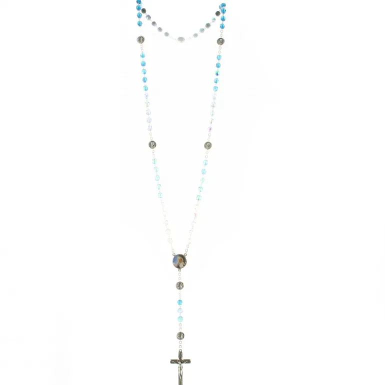 Palais du Rosaire Chapelet de Sainte Bernadette avec sa boite^ Chapelet De Sainte Bernadette | Chapelet Verre