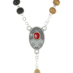 Palais du Rosaire Chapelet de Sainte Bernadette en bois avec 6 dizaines^ Chapelet De Sainte Bernadette | Chapelet Bois