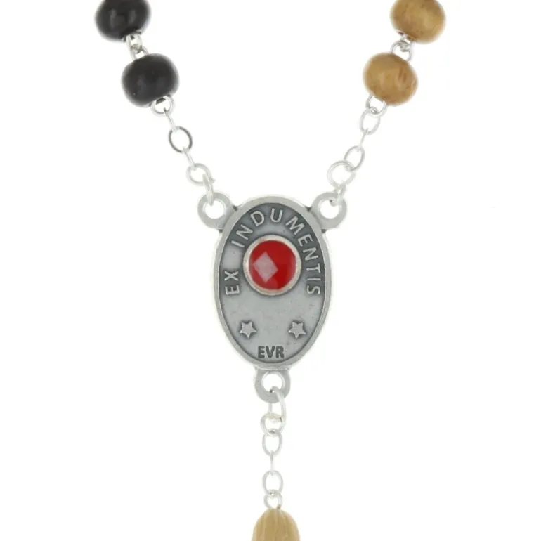 Palais du Rosaire Chapelet de Sainte Bernadette en bois avec 6 dizaines^ Chapelet De Sainte Bernadette | Chapelet Bois