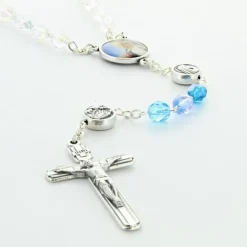 Palais du Rosaire Chapelet de Sainte Bernadette avec sa boite^ Chapelet De Sainte Bernadette | Chapelet Verre