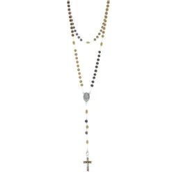 Palais du Rosaire Chapelet de Sainte Bernadette en bois avec 6 dizaines^ Chapelet De Sainte Bernadette | Chapelet Bois