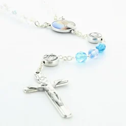 Palais du Rosaire Chapelet de Sainte Bernadette avec sa boite^ Chapelet De Sainte Bernadette | Chapelet Verre