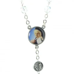 Palais du Rosaire Chapelet de Sainte Bernadette avec sa boite^ Chapelet De Sainte Bernadette | Chapelet Verre