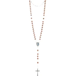 Palais du Rosaire Chapelet Eau de Lourdes avec grains paillettés^ Chapelet Eau De Lourdes | Chapelet De Lourdes