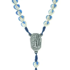 Palais du Rosaire Chapelet Eau de Lourdes avec grains en forme de coeur^ Chapelet Eau De Lourdes | Chapelet De Lourdes
