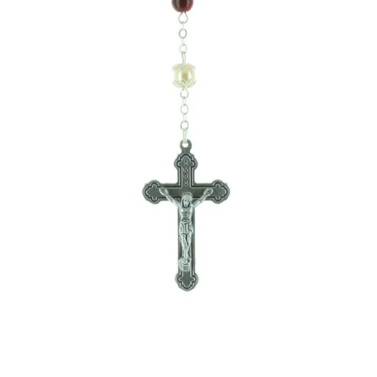Palais du Rosaire Chapelet eau de Lourdes et coeur Apparition de Lourdes^ Chapelet Eau De Lourdes | Chapelet De Lourdes